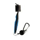 Cepillo para palos de golf, cepillo de limpieza de ranuras de golf de dos lados, kit limpiador de ranuras para bolas de wedge y putter de golf, herramienta de limpieza, accesorios de golf