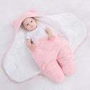 Baby Sleeping Bag Ultra-Soft Fluffy Fleece Newborn Receiving Blanket Infant Boys Girls ClothesSleeping Nursery Wrap Swaddle - V.I.P Digital Presence