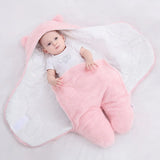 Baby Sleeping Bag Ultra-Soft Fluffy Fleece Newborn Receiving Blanket Infant Boys Girls ClothesSleeping Nursery Wrap Swaddle - V.I.P Digital Presence
