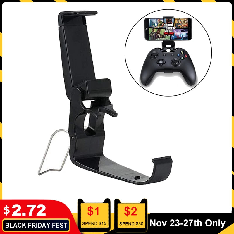 Mobile Cell Phone Stand For Xbox One S/Slim Controller Mount HandGrip For Xbox One Gamepad For Samsung S9 S8 Clip Holder - V.I.P Digital Presence
