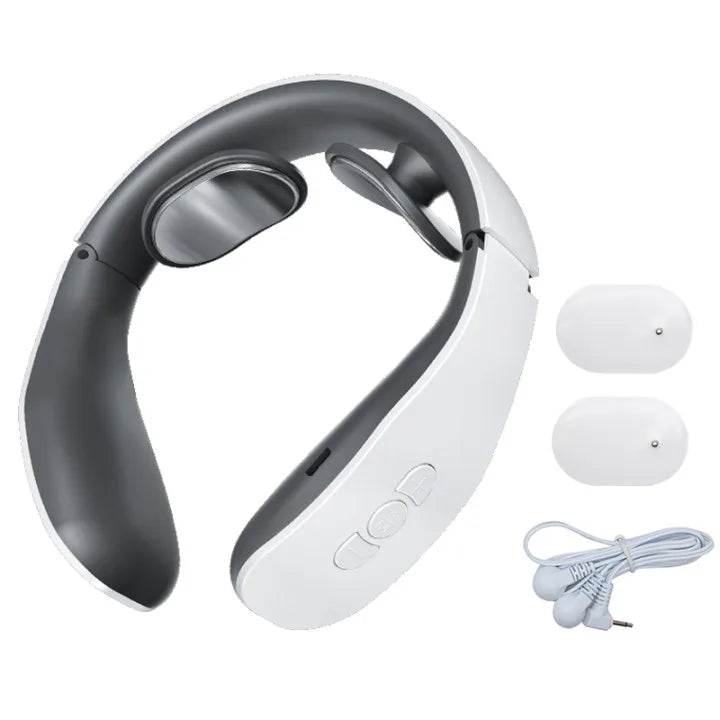 Smart Shoulder Neck Massager Electric Neck Massage Health Care Relaxation 4 Types of Pulse Therapy Relieve Fatigue Relief Tool - V.I.P Digital Presence