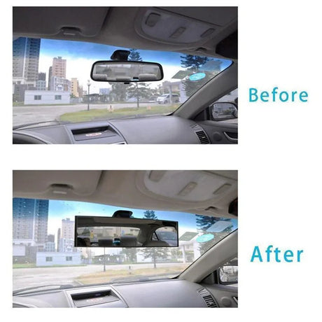 CARPRIE Car Mirror 1PC 300mm Wide Curve Inner Clip On Rear View Rearview Mirror Universal Car Truck - V.I.P Digital Presence