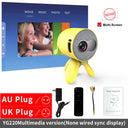 LEJIADA YG220 Mini Projector 3.5mm Audio Phone with screen Update Version Portable Pocket Cute Projector Video Player Kids Gift
