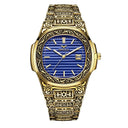 Fashion quartz watch men Brand ONOLA luxury Retro golden stainless steel watch men gold mens watch reloj hombre - V.I.P Digital Presence