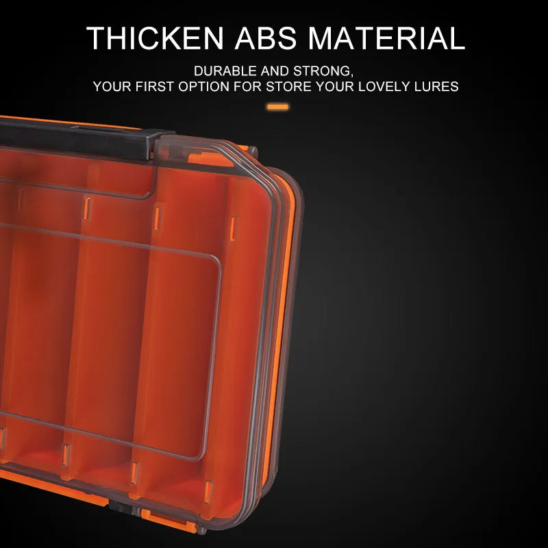 Kingdom Fishing Box 12 14 compartments Fishing Accessories lure Hook Boxes storage Double Sided High Strength Fishing Tackle Box - V.I.P Digital Presence