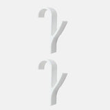High Quality Hanger For Heated Towel Radiator Rail Clothes Hanger Bath Hook Holder Percha Plegable Scarf Hanger white 6pcs - V.I.P Digital Presence