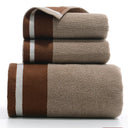 3PCS/Set Towel Cotton Beach towels Luxury Thickened Bath Towel