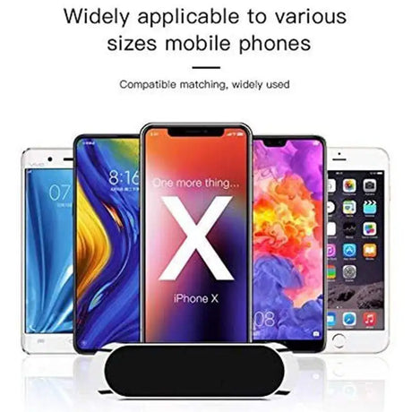 Mini Magnetic Car Mount Phone Holder sticker Mobile Phone Stand Mount for iPhone 11 XS X Samsung S10+ Xiaomi Huawei - V.I.P Digital Presence