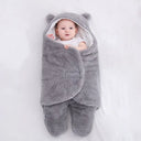 Baby Sleeping Bag Ultra-Soft Fluffy Fleece Newborn Receiving Blanket Infant Boys Girls ClothesSleeping Nursery Wrap Swaddle - V.I.P Digital Presence