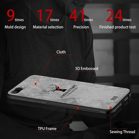 Deer Cloth Phone Case for Huawei Honor 20 Pro Lite 10 10i 8A 8C 8X 8S 9X PRO 7X 7S 7A Honor 7C 9 20s 9A Soft Silicone Frame Case - V.I.P Digital Presence