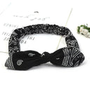 New Women Suede Soft Solid Print Headbands Vintage Cross Knot Elastic Hairbands Bandanas Girls Hair Bands Hair Accessories - V.I.P Digital Presence