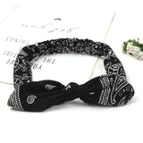 New Women Suede Soft Solid Print Headbands Vintage Cross Knot Elastic Hairbands Bandanas Girls Hair Bands Hair Accessories - V.I.P Digital Presence