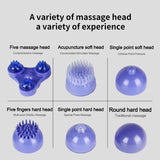 KLASVSA Electric Dolphin Full Body Shiatsu Massager Hammer Shoulder Lumbar Acupressure Vibrator Shoulder Waist Stick Pain Relief - V.I.P Digital Presence