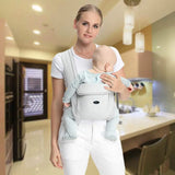 Baby Carrier Natural Cotton Ergonomic Baby Carrier Backpack Carrier Kangaroo Baby Sling Easy Wearing  Newborn Infant Toddler - V.I.P Digital Presence