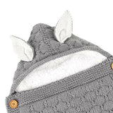 Baby Sleep Bag Newborn Sleepsack Warm Knitted Stroller Sleep Sack Toddler Knit Swaddling Blanket  for 1-12Months - V.I.P Digital Presence