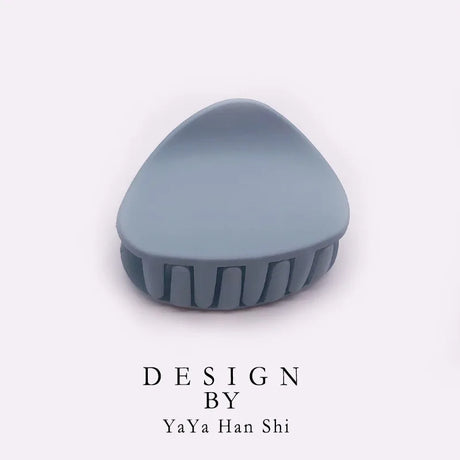 Korean Fashion Design Women Hair Claw Solid Color Hair Crab Retro Square Scrub Hair Clips - V.I.P Digital Presence