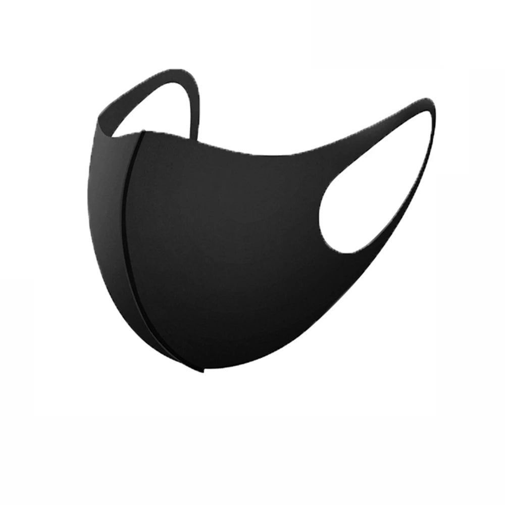 1PC Mouth Mask PM2.5 Anti Haze Black Dust Mask Nose Filter Windproof Muffle Bacteria Fabric Cloth Respirator Face Care - V.I.P Digital Presence