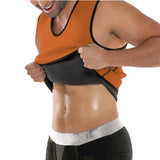 Men's Sauna Vest Ultra Sweat  Shapers Shirt Man Black Waist Cincher Men's Shapers Slimming Waist Trainer Corsets shapewear - V.I.P Digital Presence