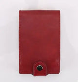 Hot sale Women Men RFID Card Holders Stack Up Pull Out Mini Cascading Wallet ID Cash Cardholder Crazy Horse PU Leather Purses - V.I.P Digital Presence
