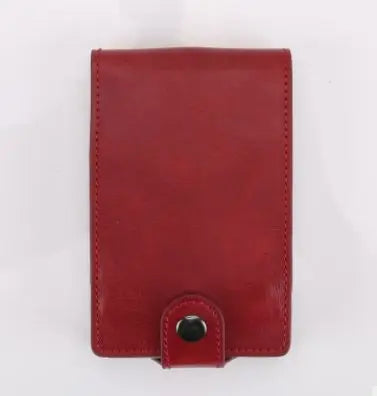 Hot sale Women Men RFID Card Holders Stack Up Pull Out Mini Cascading Wallet ID Cash Cardholder Crazy Horse PU Leather Purses - V.I.P Digital Presence