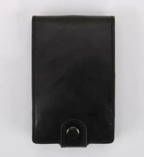 Hot sale Women Men RFID Card Holders Stack Up Pull Out Mini Cascading Wallet ID Cash Cardholder Crazy Horse PU Leather Purses - V.I.P Digital Presence