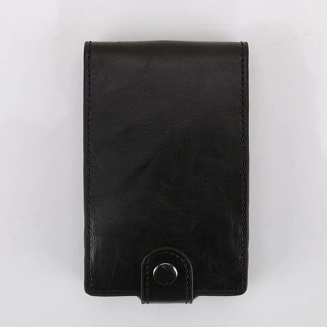 Hot sale Women Men RFID Card Holders Stack Up Pull Out Mini Cascading Wallet ID Cash Cardholder Crazy Horse PU Leather Purses - V.I.P Digital Presence