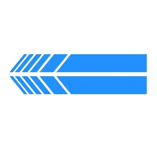 2pcs Car Styling Auto SUV Vinyl Graphic Car Sticker Rearview Mirror Side Decal Stripe DIY Car Body Decals 15.3*2cm - V.I.P Digital Presence