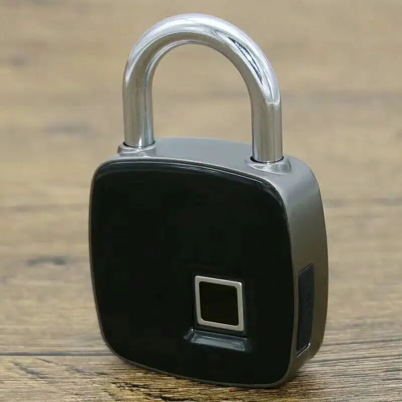 IP65 Waterproof Classic padlock Smart Fingerprint security electronic backpack luggage cabinet door lock - V.I.P Digital Presence