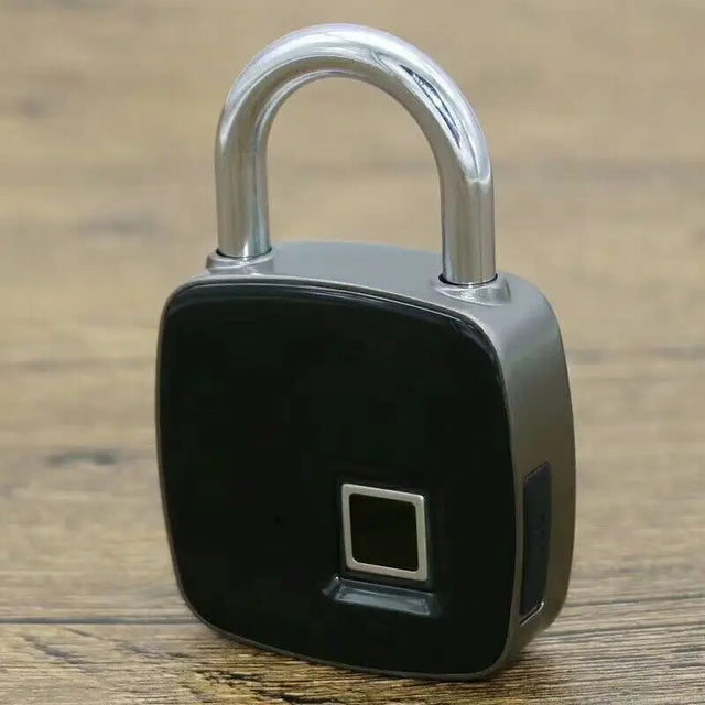 IP65 Waterproof Classic padlock Smart Fingerprint security electronic backpack luggage cabinet door lock - V.I.P Digital Presence