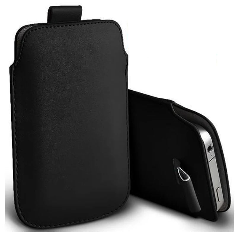 Leather Pouch Coque For iPhone 5 5S SE 5C Case Pocket Rope Holster Pull Tab Pouch Cover For iPhone SE 5 S E 5C Phone Bag Case - V.I.P Digital Presence