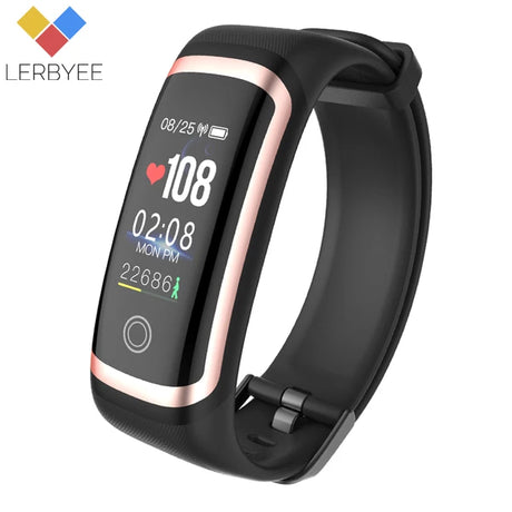 Lerbyee Fitness Tracker M4 Waterproof IP67 Blood Pressure Smart Bracelet Bluetooth Call Reminder Sport Wristband for iOS Android - V.I.P Digital Presence