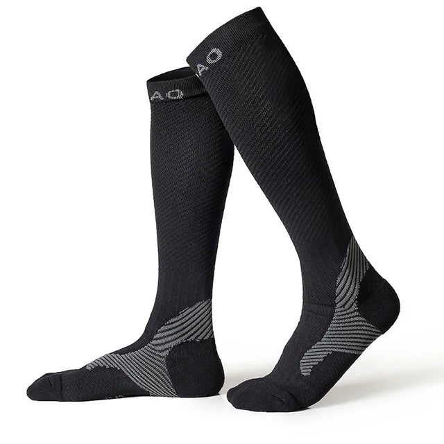 Men/Women Leg Support Stretch Sport Socks Compression Knee High Socks High-quality Runing Marathon Cycling Sock - V.I.P Digital Presence