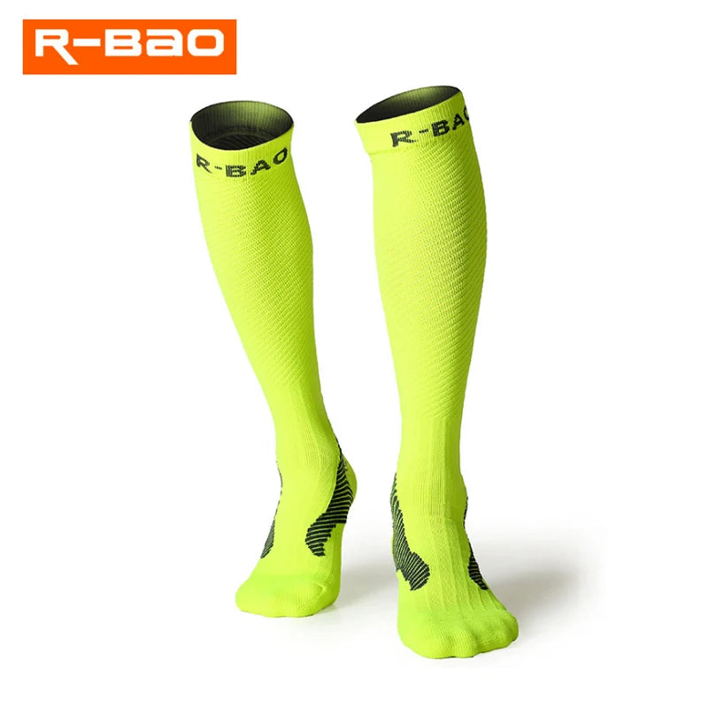 Men/Women Leg Support Stretch Sport Socks Compression Knee High Socks High-quality Runing Marathon Cycling Sock - V.I.P Digital Presence