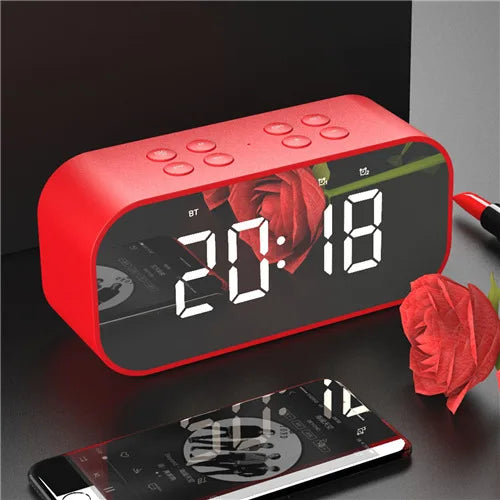 LED Mirror Portable Bluetooth Speaker - V.I.P Digital Presence