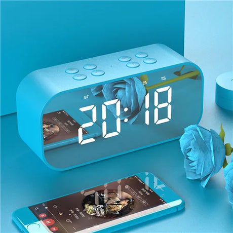 LED Mirror Portable Bluetooth Speaker - V.I.P Digital Presence