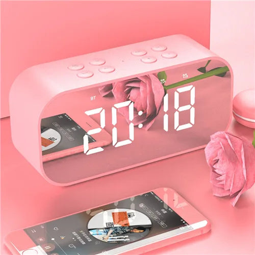 LED Mirror Portable Bluetooth Speaker - V.I.P Digital Presence