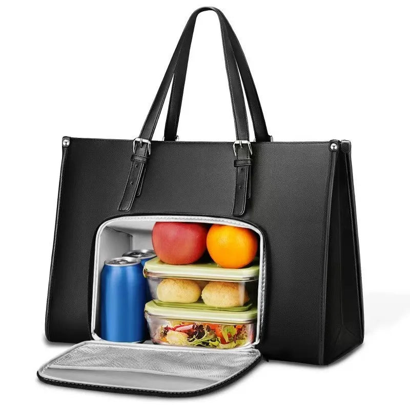 2In1 Insulated Handbag Travel Waterproof Large Capacity Women Tote Bag Picnic Lunch Box Multifunctional Outdoor Travel Bag - V.I.P Digital Presence