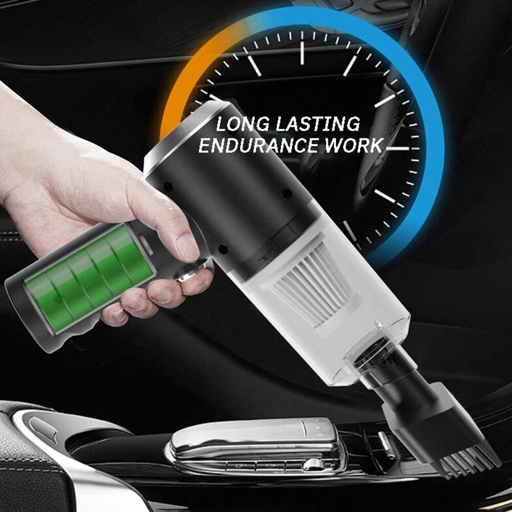 3 In 1 Integrated Suction And Blowing Vacuum Combination Vacuum Cleaner USB Charging Small Car Household Vacuum Cleaner - V.I.P Digital Presence