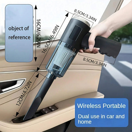 3 In 1 Integrated Suction And Blowing Vacuum Combination Vacuum Cleaner USB Charging Small Car Household Vacuum Cleaner - V.I.P Digital Presence
