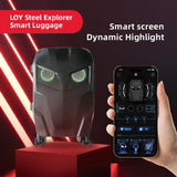 LED Travel EyeSpin Luggage - V.I.P Digital Presence