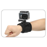 Correa de muñeca con rotación de 360 ​​grados para GoPro Hero 7, 5, 6, 4 Session, Xiaomi Yi 4K Lite, SJ4000, H9, accesorio para Go Pro