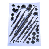 1Pcs Car Stickers 3D Bullet Hole Funny Decal Car-covers Motorcycle Scratch Realistic Bullet Hole Waterproof Stickers - V.I.P Digital Presence