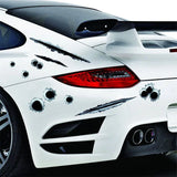 1Pcs Car Stickers 3D Bullet Hole Funny Decal Car-covers Motorcycle Scratch Realistic Bullet Hole Waterproof Stickers - V.I.P Digital Presence