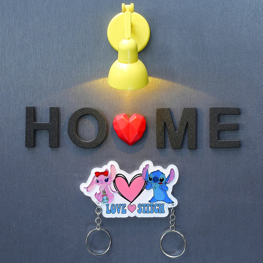 Stitch Couple Keychain