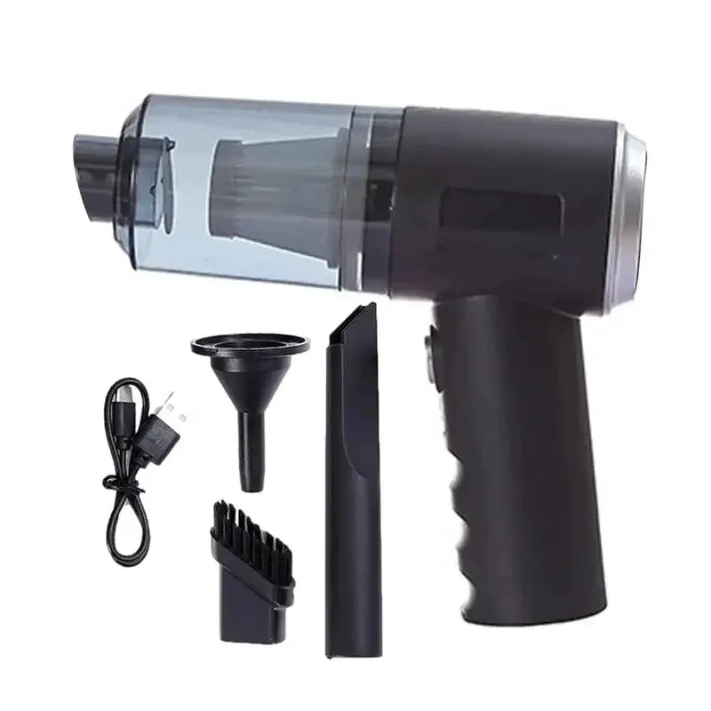 3 In 1 Integrated Suction And Blowing Vacuum Combination Vacuum Cleaner USB Charging Small Car Household Vacuum Cleaner - V.I.P Digital Presence