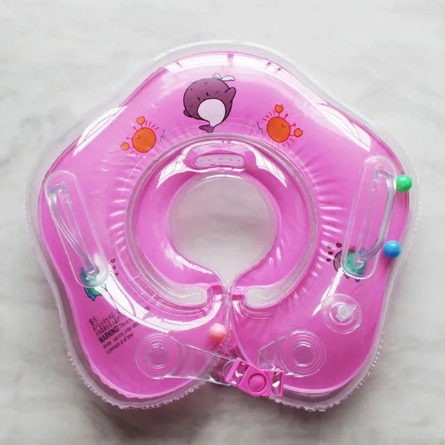 Swimming Baby Accessories Neck Ring Tube Safety Infant Float Circle for Bathing Inflatable Flamingo Inflatable - V.I.P Digital Presence