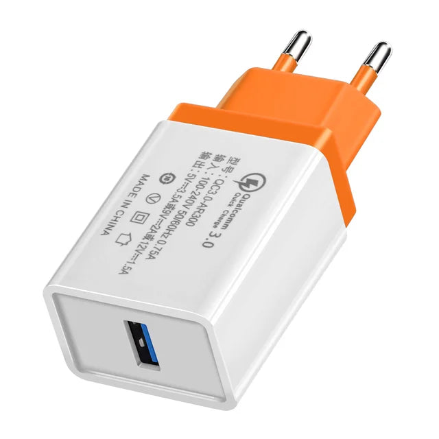 USB Charger Quick Charge 3.0 Mobile Phone Charger for iPhone Fast Charger Adapter - V.I.P Digital Presence