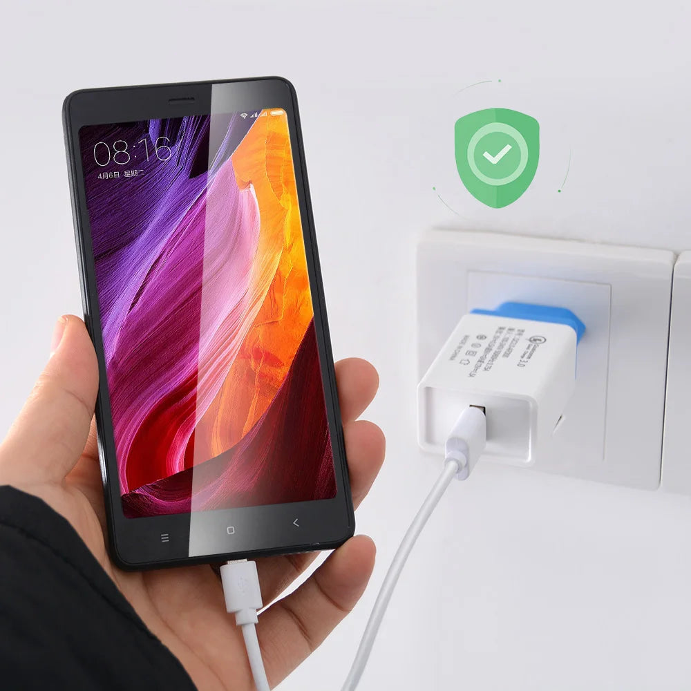 USB Charger Quick Charge 3.0 Mobile Phone Charger for iPhone Fast Charger Adapter - V.I.P Digital Presence
