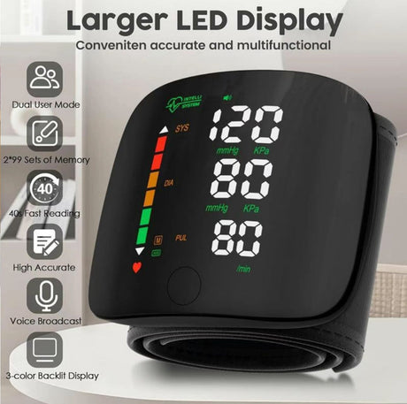 Wrist BP Monitor - V.I.P Digital Presence