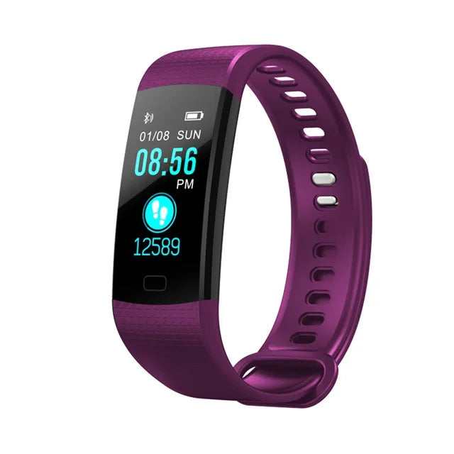 Y5 Bluetooth Smart Bracelet Heart Rate activity fitness tracker Blood Pressure Sport Band Electronic Wristband For Women Men - V.I.P Digital Presence